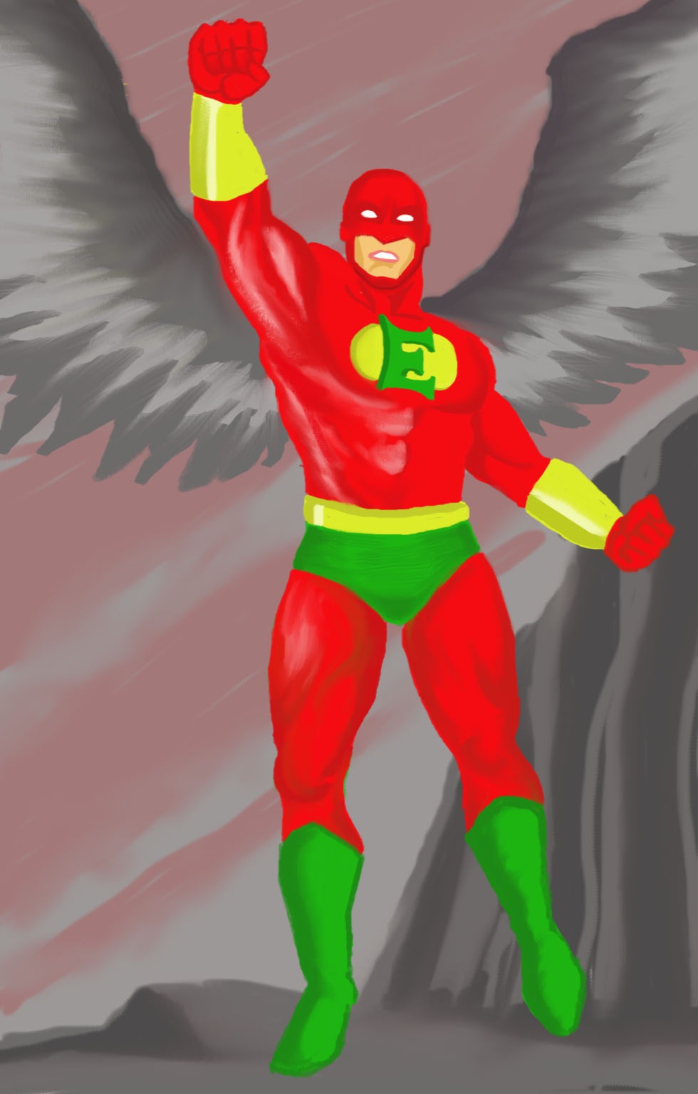 Personaje de cómic original de JL Comics